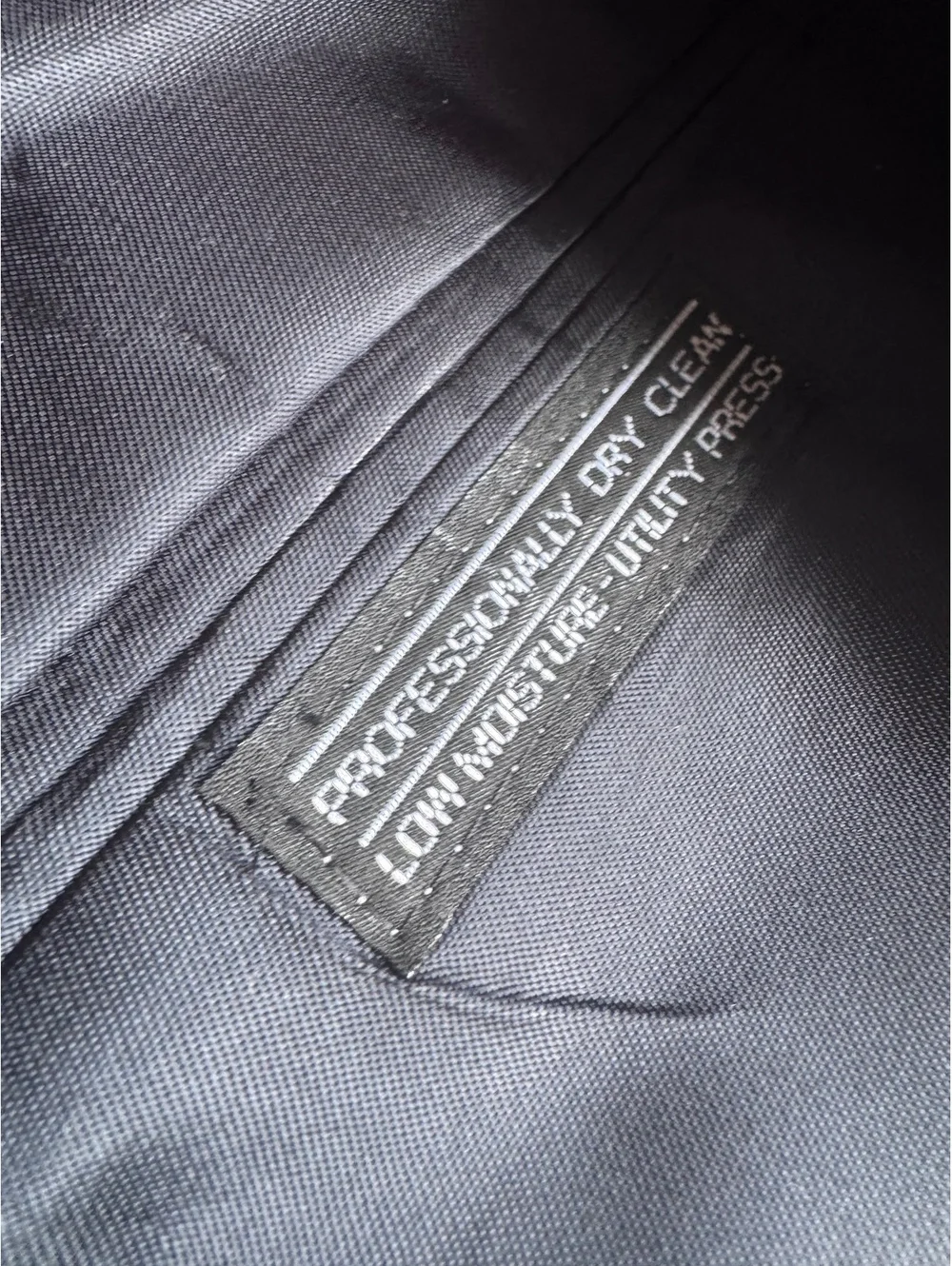 Stafford Navy Blue Blazer Sport Coat Made in USA Gold Crest Buttons Classic Long